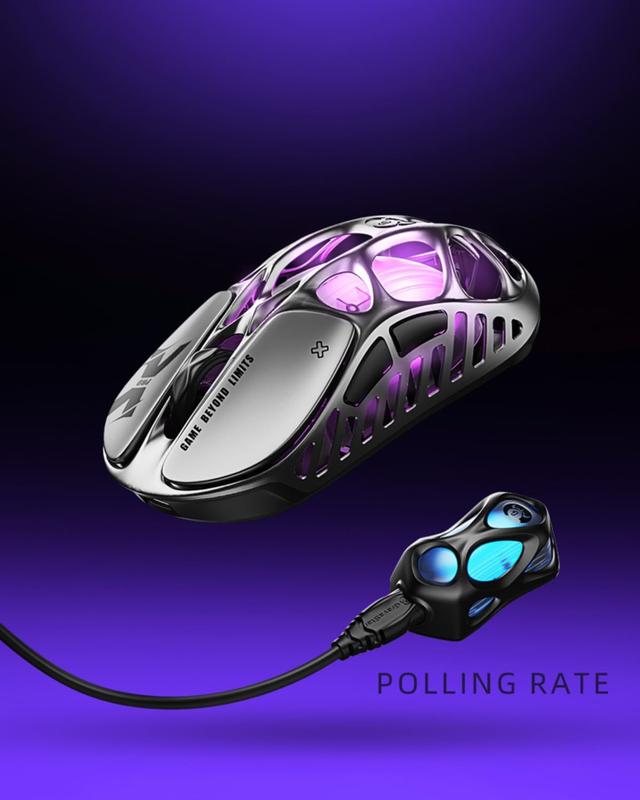 Mouse sem fio para jogos GravaStar Mercury X Pro 32.000 DPI